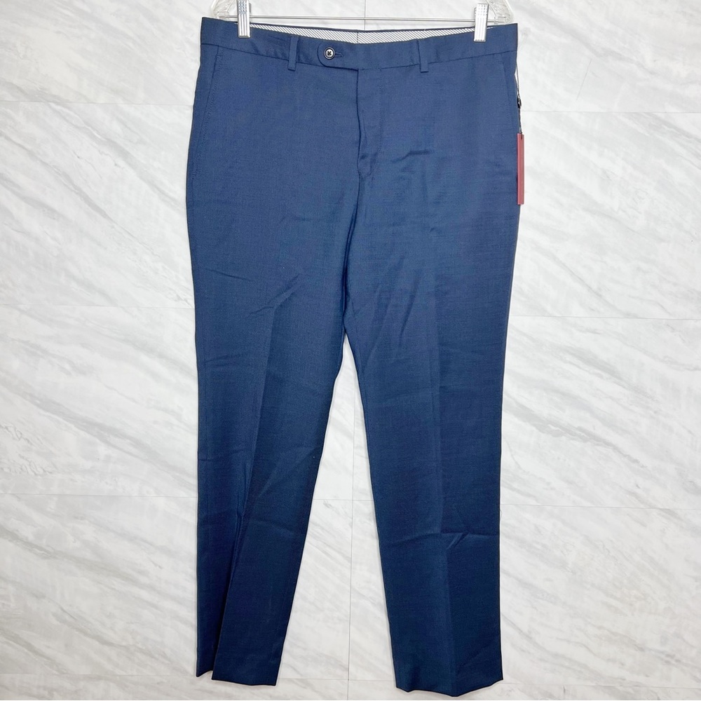 John Varvatos Graham Wool Blend Dress Pants 34W x 30L NWT
